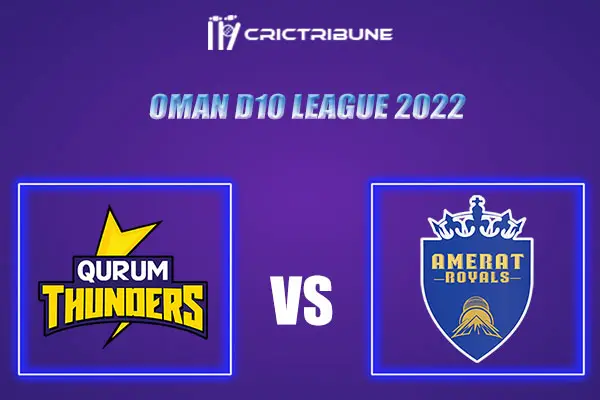 AMR vs QUT Live Score, In the Match of Oman D10 League 2022, which will be played at Oman Al Amerat Cricket Ground Oman Cricket . QUT vs AMR Live Score, Match b.
