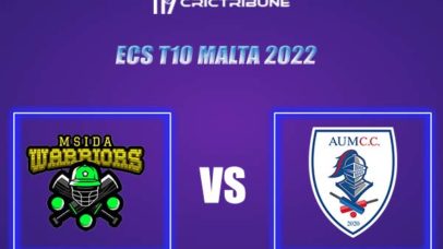 AUM vs MSW Live Score, In the Ma6 of ECS T10 Malta 2022, which will be played at Marsa Sports Club in Marsa AUM vs MSW Live Score, Match between American .......