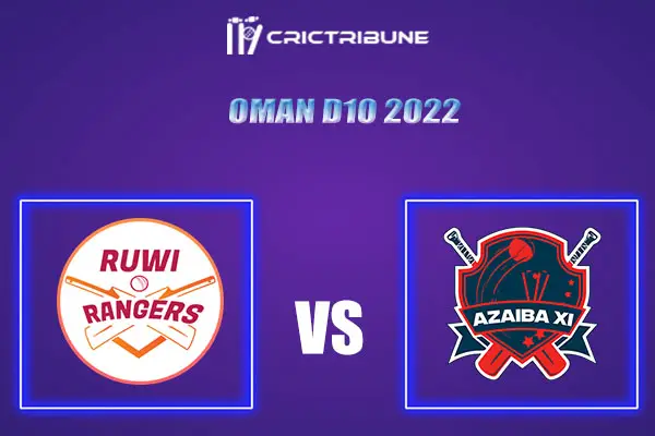 AZA vs RUR Live Score, In the Match of Oman D10 League 2022, which will be played at Al Amerat Cricket Ground Oman Cricket . AZA vs RUR Live Score, Match betweg.