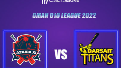 DAT vs AZA Live Score, In the Match of Oman D10 League 2022, which will be played at Al Amerat Cricket Ground Oman Cricket DAT vs AZA Live Score, Match between .