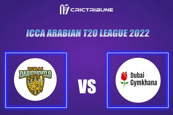 DGA vs DDD Live Score, In the Match of ICCA Arabian T20 League 2022, which will be played at ICC Academy FM vs PAG Live Score, Match between Dubai Gymkhana vs..
