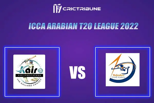 FPD vs GCC Live Score, In the Match of ICCA Arabian T20 League 2022, which will be played at ICC Academy FFPD vs GCC Live Score, Match between Foot Print Defend
