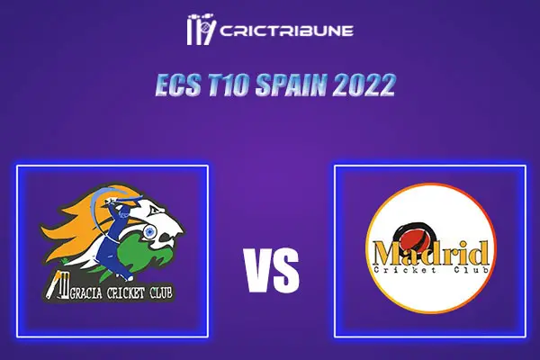 GRA vs MAD Live Score, In the Match of ECT T10 Spain 2022, which will be played at Cartama Oval, Cartama . MAD vs CDS Live Score, Match between Costa Del Sol vs .