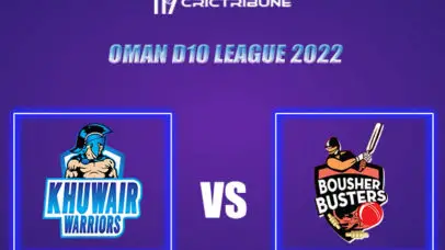 KHW vs BOB Live Score, In the Match of Oman D10 League 2022, which will be played at Oman Al Amerat Cricket Ground Oman Cricket .KHW vs BOB Live Score, Match be.