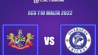 OVR vs EDK Live Score, In the Ma6 of ECS T10 Malta 2022, which will be played at Marsa Sports Club in Marsa OVR vs EDK Live Score, Match between Overseas and E.