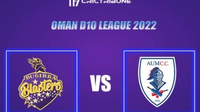RUR vs AMR Live Score, In the Match of Oman D10 League 2022, which will be played at Al Amerat Cricket Ground Oman Cricket GGI vs BOB Live Score, Match between .