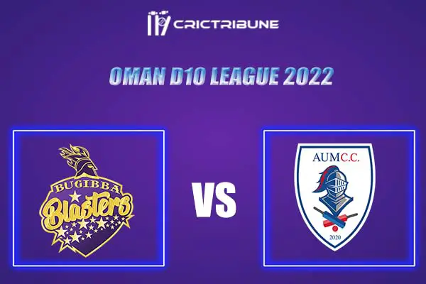 RUR vs AMR Live Score, In the Match of Oman D10 League 2022, which will be played at Al Amerat Cricket Ground Oman Cricket GGI vs BOB Live Score, Match between .