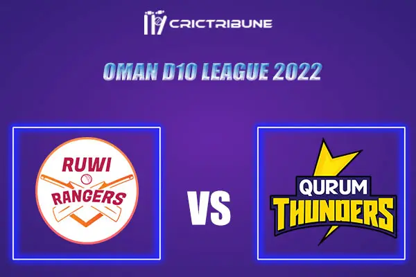 RUR vs QUT Live Score, In the Match of Oman D10 League 2022, which will be played at Oman Al Amerat Cricket Ground Oman Cricket .KHW vs BOB Live Score, Matc.....