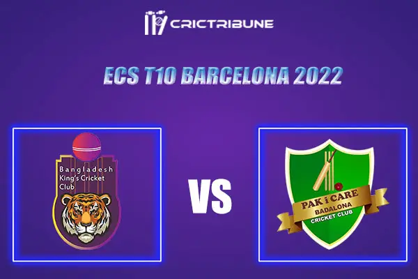 BAK vs PIC Live Score, In the Match of ECS T10 Barcelona 2022, which will be played at Montjuic Ground.BAK vs PIC Live Score, Match between Bangladesh Kings vs .