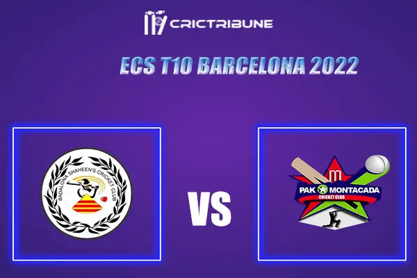 BSH vs MIB Live Score, In the Match of ECS T10 Barcelona 2022, which will be played at Montjuic Ground. PMC vs PIC Live Score, Match between Badalona Shaheen CC