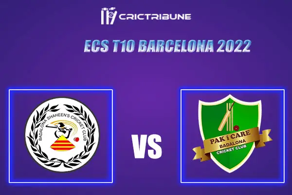 BSH vs PIC Live Score, In the Match of ECS T10 Barcelona 2022, which will be played at Montjuic Ground. FAL vs PMC Live Score, Match between Badalona Shaheen CC