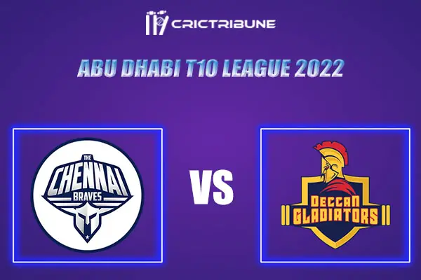 DG vs CB Live Score, In the Match of Abu Dhabi T10 League 2022, which will be played at Montjuic Ground. DG vs CB Live Score, Match between Deccan Gladiators vs