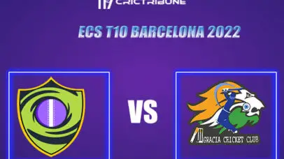 GRA vs ALY Live Score, In the Match of ECS T10 Barcelona 2022, which will be played at Montjuic Ground. PMC vs TRS Live Score, Match between Gracia CC vs Ali...