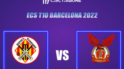 HAW vs RIW Live Score, In the Match of ECS T10 Barcelona 2022, which will be played at Montjuic Ground. HAW vs RIW Live Score, Match betweenHawks CC vs Ripoll..