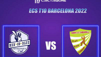 HIS vs MIB Live Score, In the Match of ECS T10 Barcelona 2022, which will be played at Montjuic Ground. PMC vs PIC Live Score, Match between Men In blue vs Hira