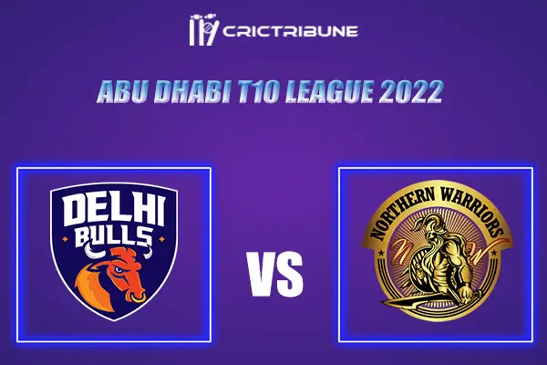 NW vs DB Live Score, In the Match of Abu Dhabi T10 League 2022, which will be played at Montjuic Ground. MSA vs BT Live Score, Match between Northern Warriors..