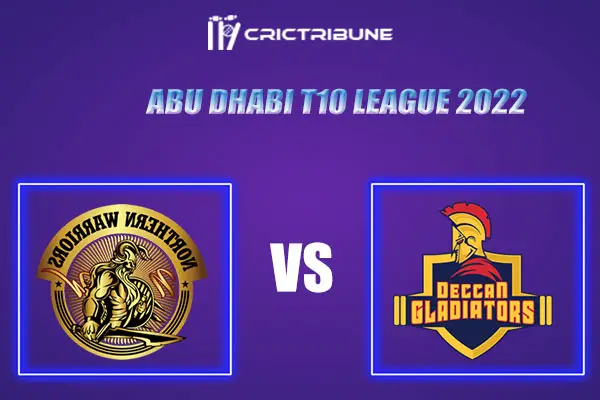 NW vs DG Live Score, In the Match of Abu Dhabi T10 League 2022, which will be played at Montjuic Ground. MSA vs BT Live Score, Match between Northern Warriors ..
