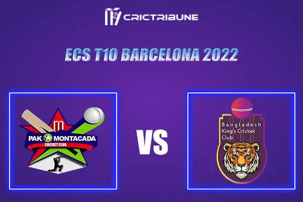 PMC vs BAK Live Score, In the Match of ECS T10 Barcelona 2022, which will be played at Montjuic Ground.PMC vs BAK Live Score, Match between Montcada Royal vs...