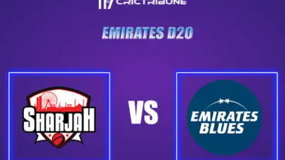 EMB vs SHA Live Score, FUJ vs SHA In the Match of Emirates D20 2021 which will be played at  ICC Academy, Dubai. EMB vs SHALive Score, Match betweenEmirates Blue