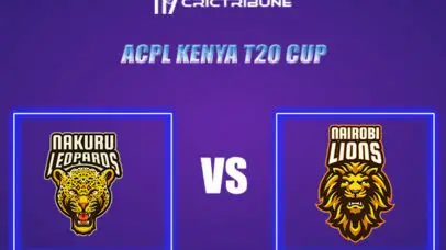 NL vs NLS Live Score, In the Match of ACPL Kenya T20 Cup, which will be played at MGR Manuka Oval, Canberra.NL vs NLS Live Score, Match between Nairobi Lions vs