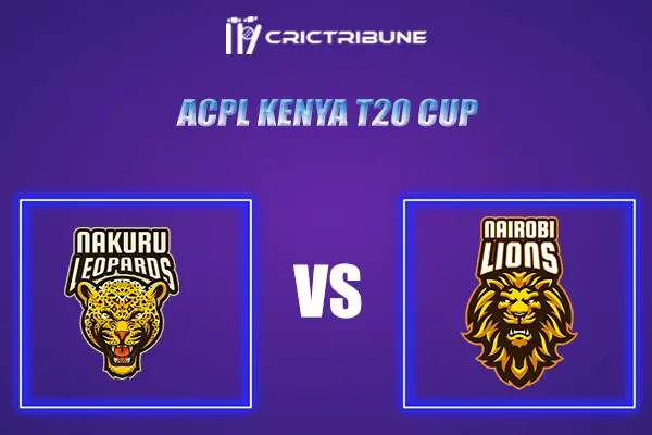 NL vs NLS Live Score, In the Match of ACPL Kenya T20 Cup, which will be played at MGR Manuka Oval, Canberra.NL vs NLS Live Score, Match between Nairobi Lions vs