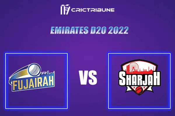 SHA vs FUJ Live Score, SHA vs FUJ In the Match of Emirates D20 2021 which will be played at  ICC Academy, Dubai. SHA vs FUJ Live Score, Match between Fujairah vs